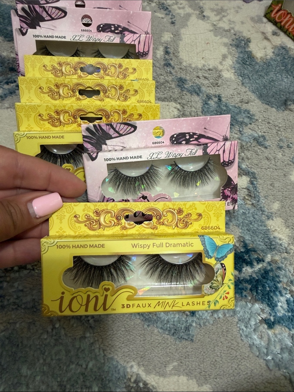 ioni Wispy Full Dramatic 3D Faux Mink Lashes